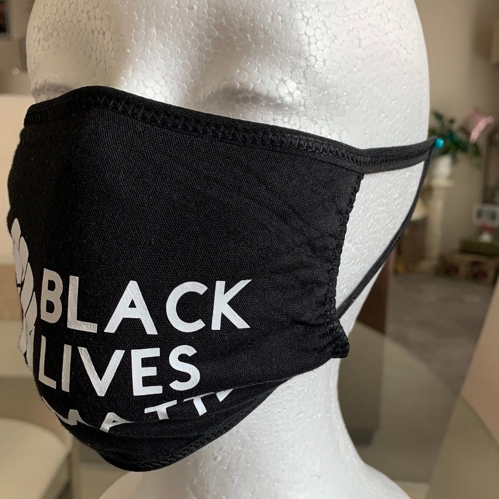 BLM Black Lives Matter Face Mask - Picture 2 of 4